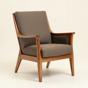 Aurora 31 '' Wide Polyester Wingback Chair (synthetic illustration; no displayed measurements)