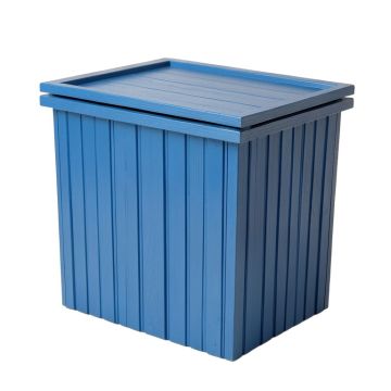 Bay Brook Closed Garden Compost Bin - Blue