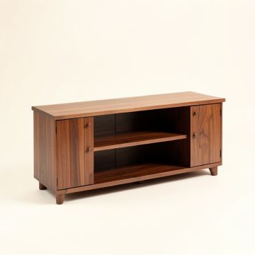 Chantrell Solid Wood Tv Stand For Tvs Up To 78 '' (synthetic illustration; no displayed measurements)