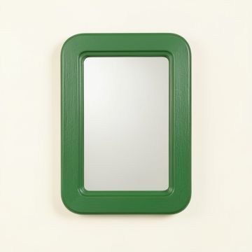 Shore Bend Framed Wall Mirror - Green (synthetic illustration; no displayed measurements)