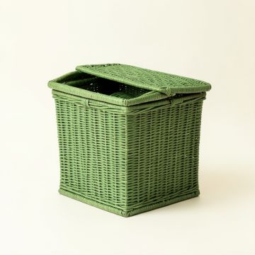 Heath Bluff Laundry Hamper - Green (synthetic illustration; no displayed measurements)
