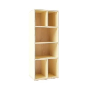 Rowan Dell Narrow Cubby Tower - Ivory