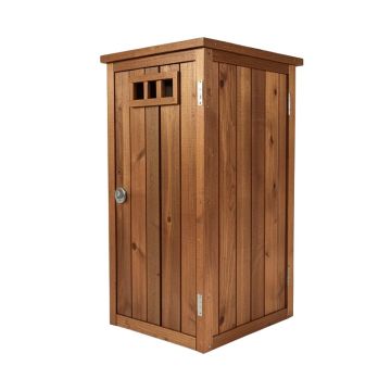 3 Ft. W X 2 Ft. D Wooden Vertical Tool Shed