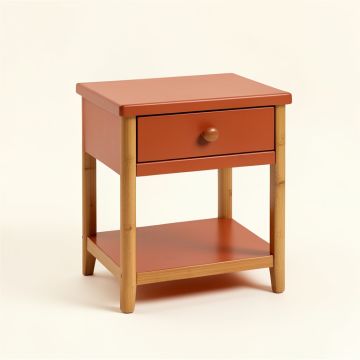 Willow Branch Nightstand - Terracotta (synthetic illustration; no displayed measurements)