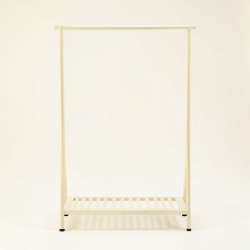 Field Branch Empty Garment Rack - Cream (synthetic illustration; no displayed measurements)