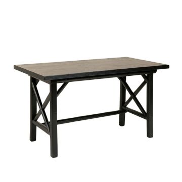 Ridge Crest Empty Workshop Workbench - Black
