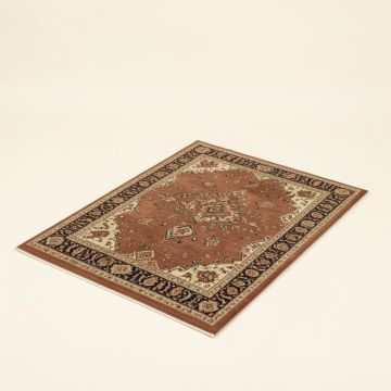 Valarie 3 Piece Oriental Brown Area Rug Set (synthetic illustration; no displayed measurements)