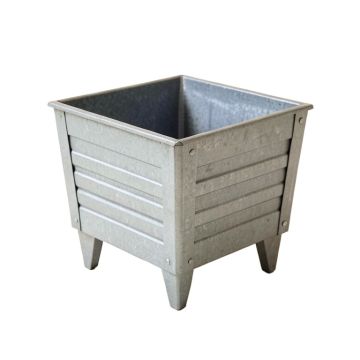 Olive Arc Empty Raised Planter - Gray
