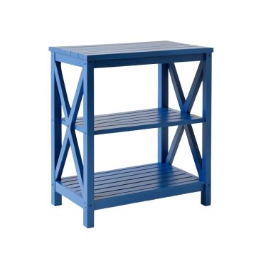 Glen Branch Empty Seed-Starting Shelving Unit Without Lights - Blue (synthetic illustration; no displayed measurements)