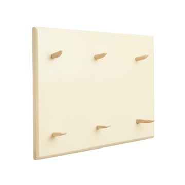 Shore Canyon Empty Wall-Mounted Tool Organizer Panel - Ivory