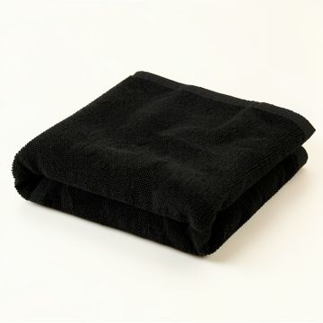 Dawn Dell Bath Towel - Black (synthetic illustration; no displayed measurements)