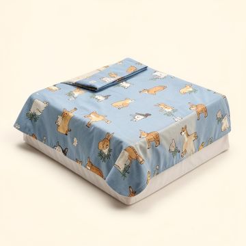 Chipman Forest Animals 3 Piece Baby Crib Bedding Set (synthetic illustration; no displayed measurements)