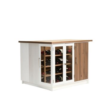 Bennettsville Bar With Wine Storage