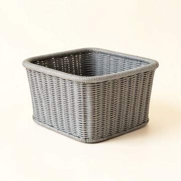 Wren Bend Empty Storage Basket - Gray (synthetic illustration; no displayed measurements)