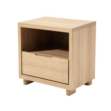 Evalou 1 - Drawer Nightstand In Light Brown (synthetic illustration; no displayed measurements)
