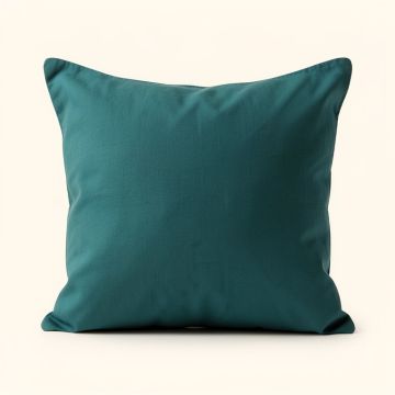 Risinger Bohemian Bed Of Wild Garden Cotton Throw Pillow Cover (synthetic illustration; no displayed measurements)