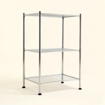 Ladd 44 '' W Cross Merchandising 4-Way Rack (synthetic illustration; no displayed measurements)