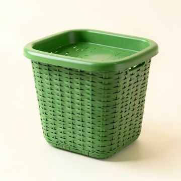 Vale Bend Laundry Hamper - Green (synthetic illustration; no displayed measurements)