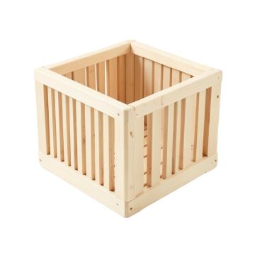 Linden Bridge Empty Furniture-Style Litter Enclosure - Ivory