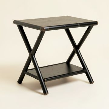 Pine Falls Side Table - Black (synthetic illustration; no displayed measurements)