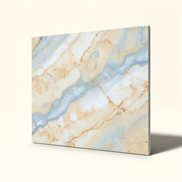 Selene 24 '' X 48 '' Porcelain Marble Look Wall & Floor Tile (synthetic illustration; no displayed measurements)