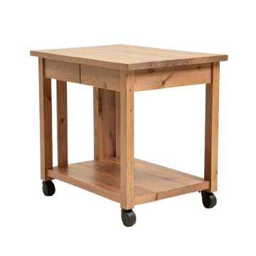 Alaana Kitchen Cart Solid Wood
