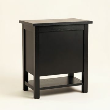 Oak Dale Freestanding Laundry Folding Counter - Black (synthetic illustration; no displayed measurements)