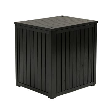 Chic Outdoor Patio Storage Cabinet 123 Gallon Resin Deck Box