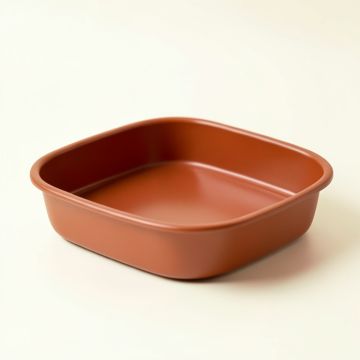 Brook Crossing Empty Under-Desk Cable Tray - Terracotta (synthetic illustration; no displayed measurements)
