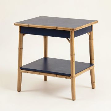 Shore Canyon Side Table - Navy (synthetic illustration; no displayed measurements)