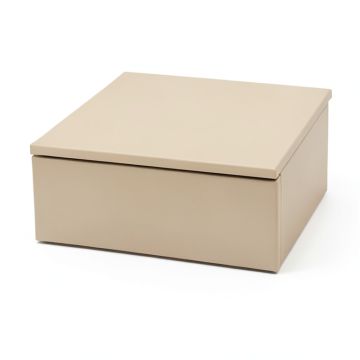 Cliff Dale Desktop Monitor Riser - Beige (synthetic illustration; no displayed measurements)