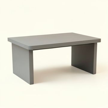 Laurel Bluff Desktop Monitor Riser - Gray (synthetic illustration; no displayed measurements)