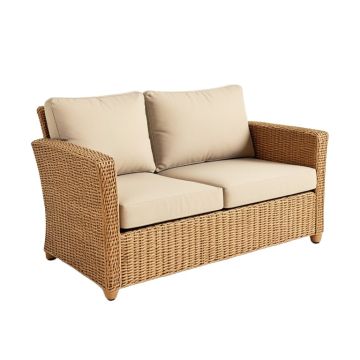 Arshleen Patio Sofa With Cushions
