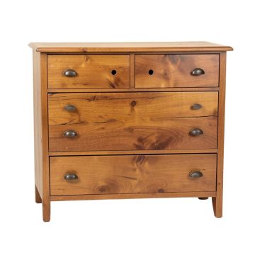Caudill Wood 6 Drawer Double Dresser