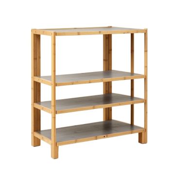 Juniper Bluff Empty Seed-Starting Shelving Unit Without Lights - Gray