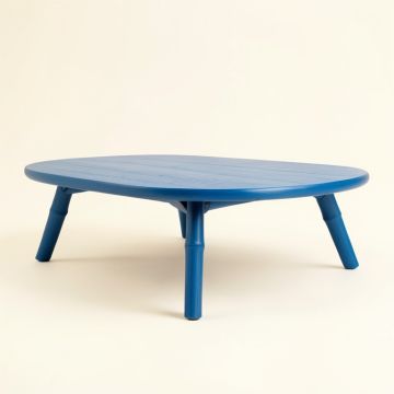 Hazel Bend Coffee Table - Blue (synthetic illustration; no displayed measurements)