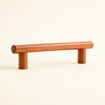 Slate Bend Cabinet Handle Without Packaging - Terracotta (synthetic illustration; no displayed measurements)