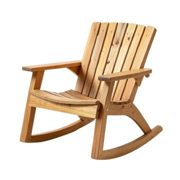 Diboll Outdoor Chevron Rocking Chair