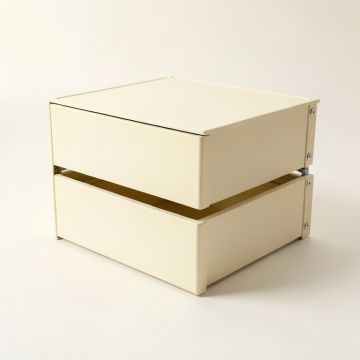 Bay Canyon Under-Desk Drawer Unit - Cream (synthetic illustration; no displayed measurements)