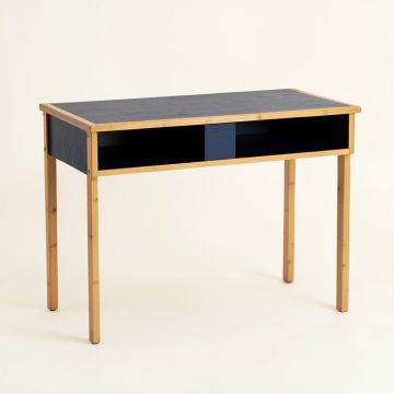 Hazel Bend Writing Desk - Navy (synthetic illustration; no displayed measurements)