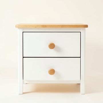 Juniper Dale Nightstand - White (synthetic illustration; no displayed measurements)