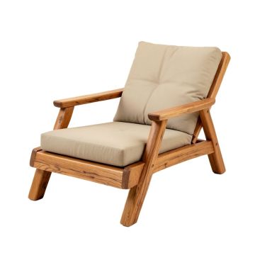 Noor Patio Chair With Cushions