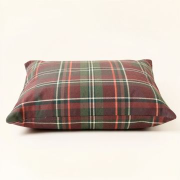 Plaid Flannel Body Pillowcase (synthetic illustration; no displayed measurements)