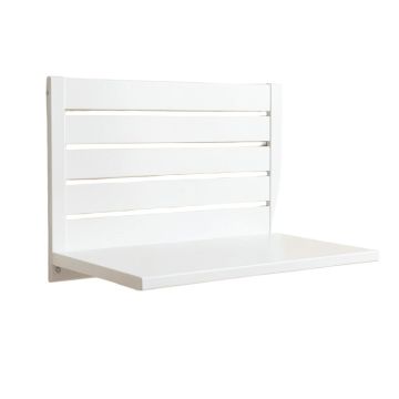 Shore Dale Wall-Mounted Entryway Organizer Shelf - White