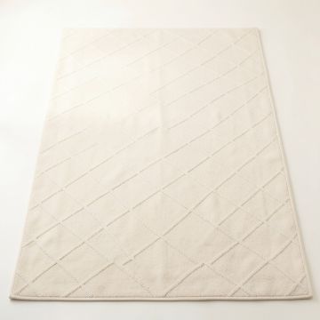 Juniper Brook Rectangular Area Rug - Ivory (synthetic illustration; no displayed measurements)