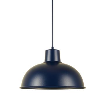 Brook Branch Pendant Light Suspended From One Plain Cable - Navy