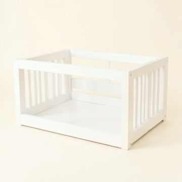 Hill Arc Empty Furniture-Style Pet Crate (synthetic illustration; no displayed measurements)