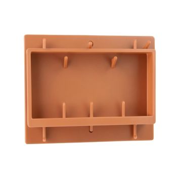 Briar Crossing Empty Wall-Mounted Tool Organizer Panel - Terracotta