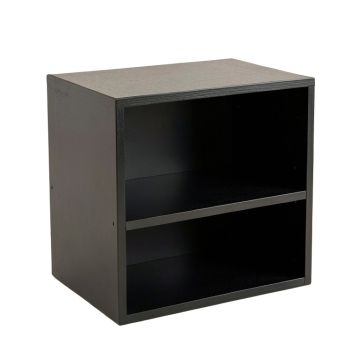 Cliff Arc Low Toy Storage Unit - Black