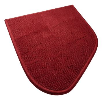 Krol Hand Knotted Wool Brick Red Rug